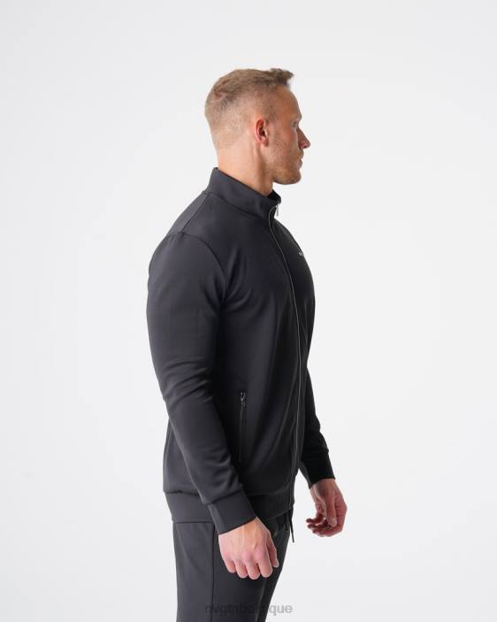 0LFV793 noir hauts NVGTN Hommes veste de survêtement