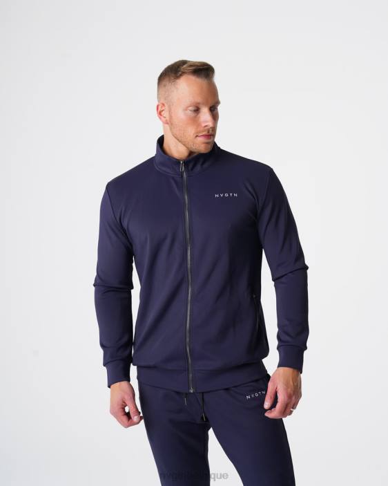 0LFV795 marine hauts NVGTN Hommes veste de survêtement